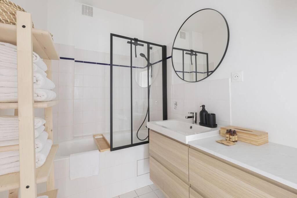 Apartment 1 Bedroom # Paris 14 # Alesia Bagian luar foto
